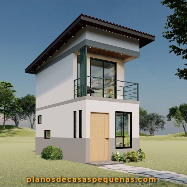 casa-3x6-de-dos-pisos-plano-de-vivienda-peque-a-y-bonita