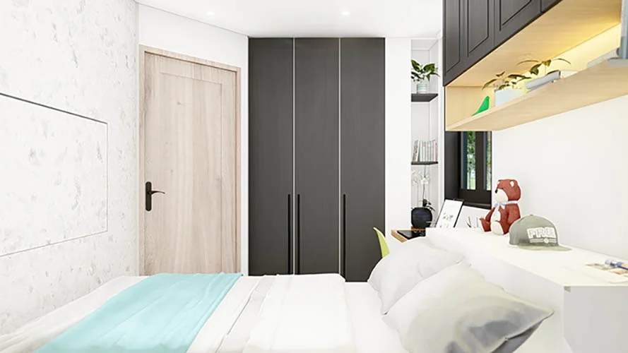 habitación de casa pequeña