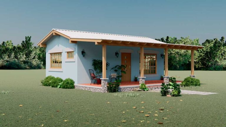 7 Planos De Casas Modernas Y Peque as 