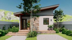 7 Diseños y planos de casas pequeñas con medidas y fachadas.