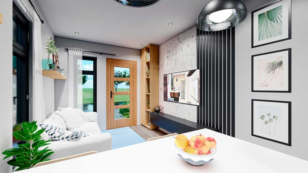 sala de casa 6x6
