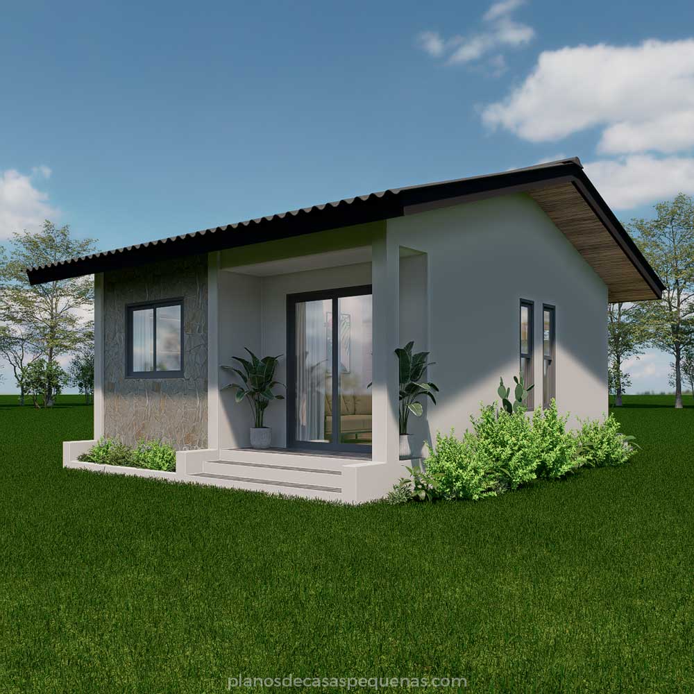 diseño de casa 6x7 metros